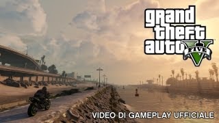 Grand Theft Auto V Video Ufficiale di Gameplay [upl. by Crosse]