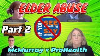 Reporting Elder Abuse Watch out for Retaliation McMurray v ProHealth Care 2 [upl. by Sherard271]