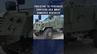 Pakistan Army Armored Vehicle Chaiseri 4x4 MRAP pakarmy armedforces paffalcons [upl. by Tu62]