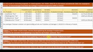 KLR  Kostenrechnung  Optimales Produktionsprogramm [upl. by Leeban]