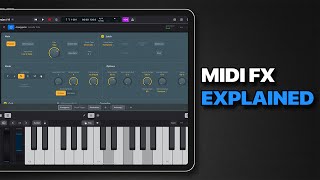 Logic Pro for iPad 2  MIDI FX explained [upl. by Eylrahc593]