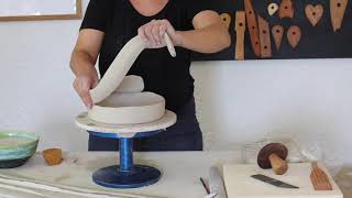 How to Make ExtraLarge Clay Pots [upl. by Halullat]