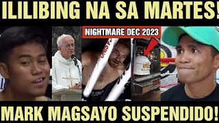 ILILIBING NA SA MARTES MAGSAYO SUSPENDIDO PINOY NAG ANGAS [upl. by Killam]