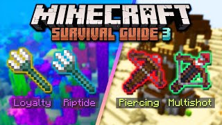 Are Tridents amp Crossbows Good ▫ Minecraft Survival Guide S3 ▫ Tutorial Lets Play Ep43 [upl. by Shellie]