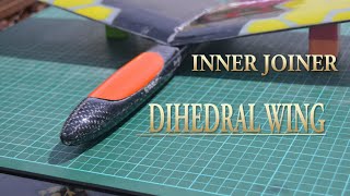 Homemade DLG Glider  Make 10 Degree Dihedral Angle Wing [upl. by Atsylak]