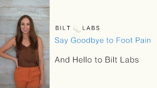 Say goodbye to foot pain with Bilt Labs custom orthotic insoles  Made from molds of your feet [upl. by Ahsad]