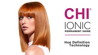 Create Vibrant Copper Hair with CHI Ionic Permanent Shine Haircolor [upl. by Anatola]