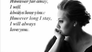 adele  lovesong with lyrics  HD [upl. by Tenney139]