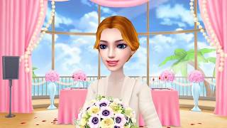 Dream Wedding Planner android gameplay  Best game for kids  Play fun Dress up make u HD [upl. by Liauqram]