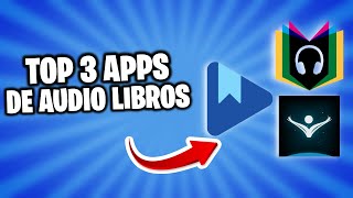 TOP 3 Apps de AUDIOLIBROS en Android📚 Gratis y Pagos [upl. by Adnuhsat]