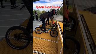 Yah Kaise game hai 😱😱😱 bmx bmxrace mtb bmxracer mountainbike skatepark automobile shorts [upl. by Auguste]