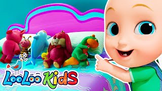 Ten In The Bed  Wheels on the bus  Fun Songs For Preschool  Kids Cant Stop Watching [upl. by Pancho]