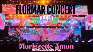 Morissette Amon at Flormar Concert 2023  Performance Compilations PART 1  10312023 [upl. by Idalina56]