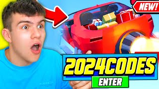 NEW ALL WORKING CODES FOR CAR CRUSHERS 2 IN 2024 ROBLOX CAR CRUSHERS 2 CODES [upl. by Weixel447]