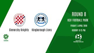 NPL Tasmania Round 8  Glenorchy Knights v Kingborough Lions [upl. by Frager]