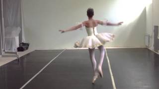 quotLe Corsairequot variation Age 13 Russian ballerina [upl. by Annawit]