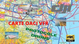 TUTO Lire une carte OACI VFR Protocole Drone [upl. by Aurlie]