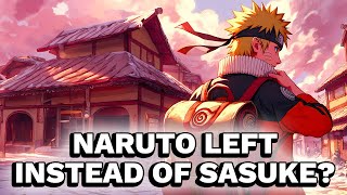 What If Naruto Left Instead Of Sasuke [upl. by Klinger]