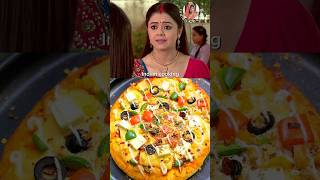 Rashi eating Pizza 🍕🍔 shorts sathnibhanasathiya gopibahu [upl. by Mateya990]