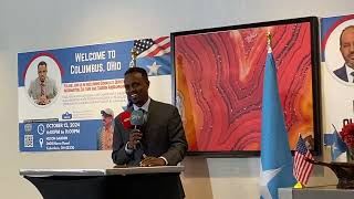 Soo dhaweynta HE Wazir Abdirahman Yusuf AlAldala Columbus OH [upl. by Nnitsuj]