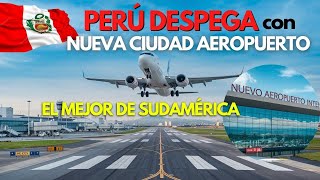 CASI LISTA el NUEVO AEROPUERTO JORGE CHÁVEZ Símbolo de peruanidad y orgullo nacional  2024 [upl. by Kirima]