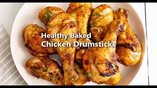 Healthy Baked Chicken Drumsticks [upl. by Otrebire]