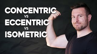 Easiest Way to Remember Contraction Types Concentric vs Eccentric vs Isometric  Corporis [upl. by Prud398]