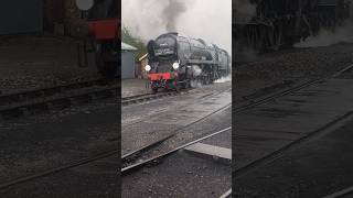 NYMR  Bullied Light Pacific quotEddystonequot No34028quot powering through Grosmont MPD [upl. by Diarmit921]