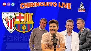 ATHLETIC  BARÇA Copa del Rey  CHIRINGUITO LIVE [upl. by Ahtibat]