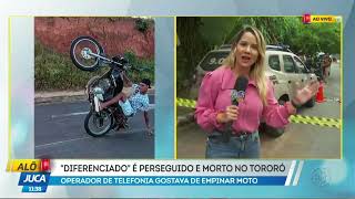 Alô Juca Operador de telefonia é morta a tiros no Tororó [upl. by Dohsar871]