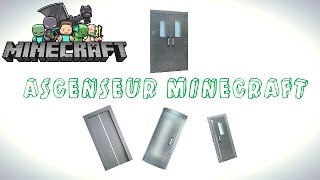 Prendre lAscenceur dans Minecraft  Mod elevator   1710 [upl. by Assirek]