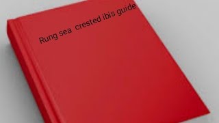 Rung sea red book and crested ibis guide roblox rungsea [upl. by Lash]