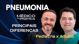 Pneumonia  diferenças no atendimento adulto x pediátrico [upl. by Slayton321]