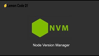 How to Install nvm on windows [upl. by Nwadal]