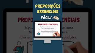 PREPOSIÇÕES  ESSENCIAIS preposição [upl. by Manya213]