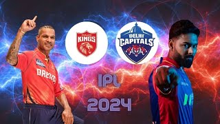 PBKS vs DC IPL 2024 Full Match  Punjab Kings vs Delhi Capitals Live Score amp Updates [upl. by Janek]