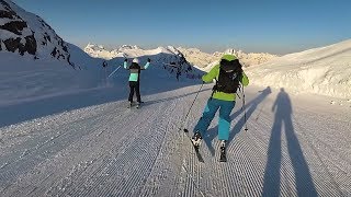 HochjochTotale  de langste dalafdaling in Vorarlberg  Montafon [upl. by Ingold849]