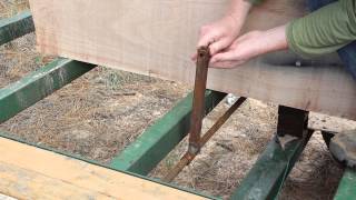 Homemade Portable Sawmill Build Part4  Country Living [upl. by Lemuela279]