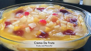 Crema De Fruta  Fruity and Flavorful [upl. by Panthea]