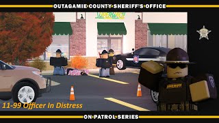 1199 Officer In Distress  OCSO Patrol  OGVRP [upl. by Adnimra]