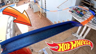 Hot Wheels Pista com Calombos para Carrinhos 87 [upl. by Eelana]