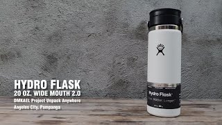 Unpack Hydro Flask 20 Oz Wide Mouth 20 [upl. by Pimbley]