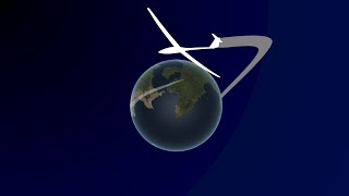 9th attempt to circumnavigate the Kerbin with only a glider [upl. by Hallock550]