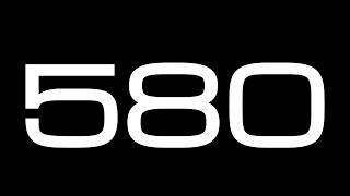 580 Second Countdown Timer  NO SOUND [upl. by Ahseram]