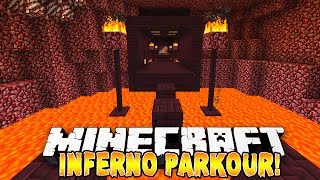 Minecraft  INFERNO PARKOUR Epic Jumps wPreston amp Kenny [upl. by Lashond]