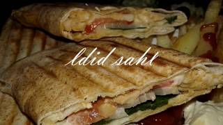 شوارما منزلية سهلة و لذيذة 😋😋  chawarma facile [upl. by Pooley286]