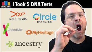 I Took 5 DNA Tests and Compared Them  Which One Is Best [upl. by Jelene]