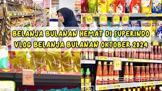 STOK BELANJA BULANAN OKTOBER 2024  BANYAK HARGA DISKON [upl. by Fidel872]