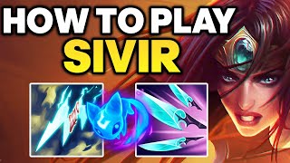 How to Play Sivir ADC  Sivir Gameplay Guide  Best Sivir Build amp Runes [upl. by Erasme]