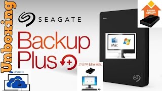 Unboxing  Seagate Backup Plus 5TB Desktop  External Hard Drive  Plus Main Features Overview [upl. by Idihsar]